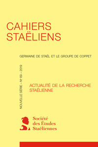 Image de Cahiers staëliens
