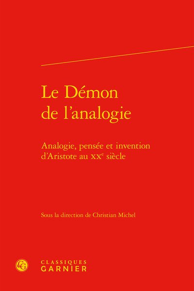 Image de Le Démon de l'analogie