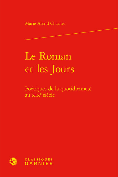 Image de Le Roman et les Jours