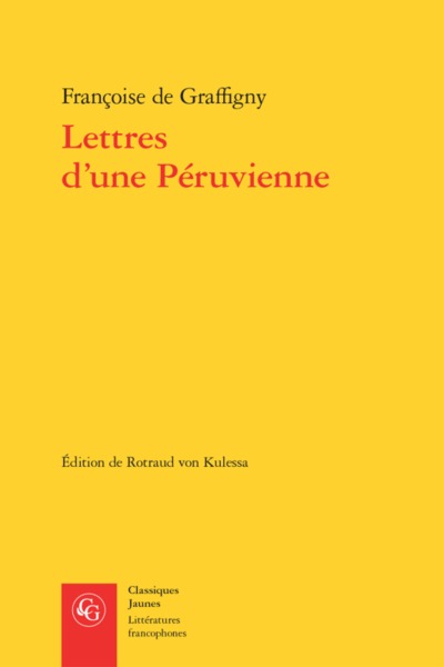 Picture of Lettres d'une Péruvienne