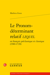 Image de Le Pronom-déterminant relatif LEQUEL