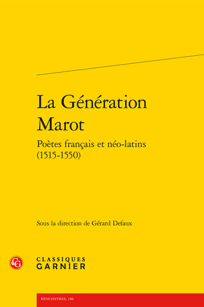 Picture of La Génération Marot