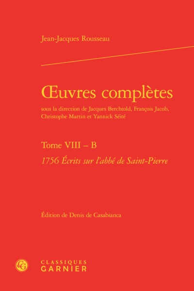 Picture of oeuvres complètes