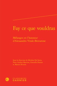 Image de Fay ce que vouldras