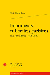 Image de Imprimeurs et libraires parisiens