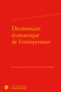 Image de Dictionnaire économique de l'entrepreneur