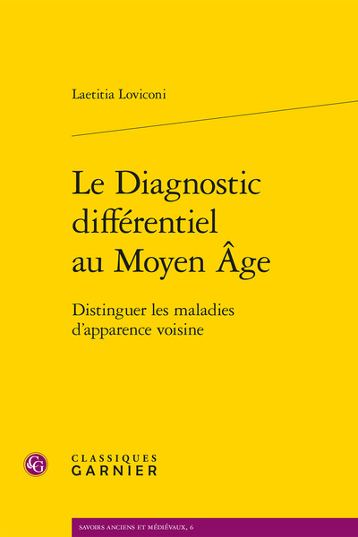 Picture of Le Diagnostic différentiel au Moyen Âge