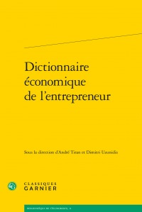 Image de Dictionnaire économique de l'entrepreneur