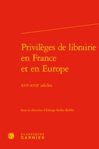 Image de Privilèges de librairie en France et en Europe