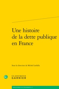 Image de Une histoire de la dette publique en France