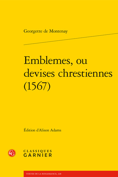 Picture of Emblemes, ou devises chrestiennes (1567)