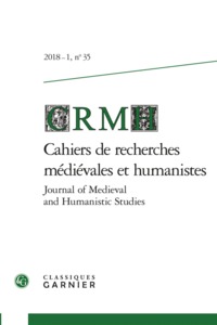 Image de Cahiers de recherches médiévales et humanistes / Journal of Medieval and Humanistic Studies