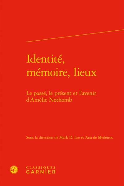 Image de Identité, mémoire, lieux