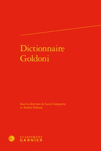 Picture of Dictionnaire Goldoni