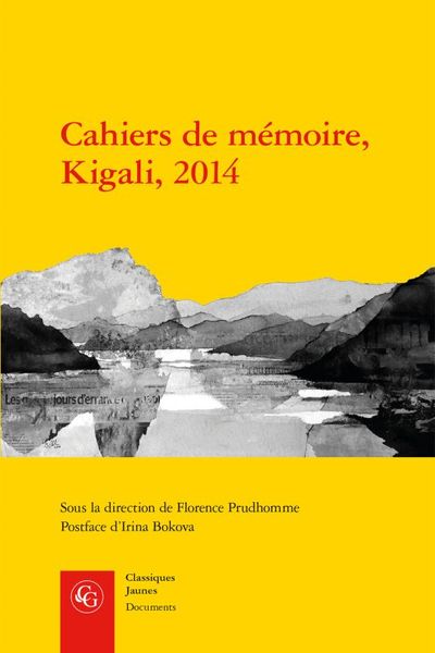 Picture of Cahiers de mémoire, Kigali, 2014