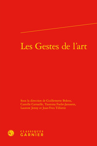 Image de Les Gestes de l'art