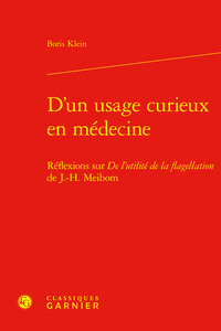 Picture of D'un usage curieux en médecine