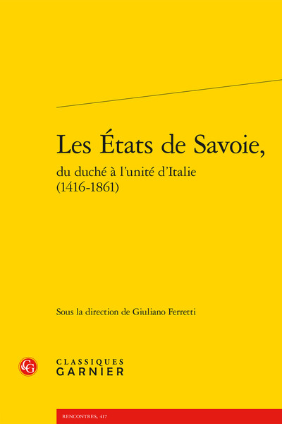 Picture of Les États de Savoie,