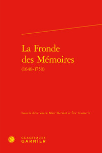 Image de La Fronde des Mémoires