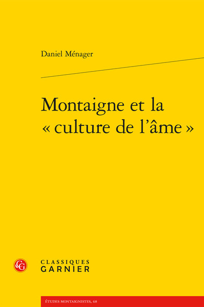 Image de Montaigne et la « culture de l'âme »
