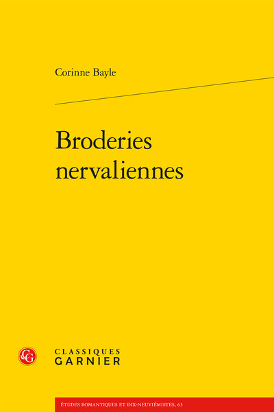 Image de Broderies nervaliennes