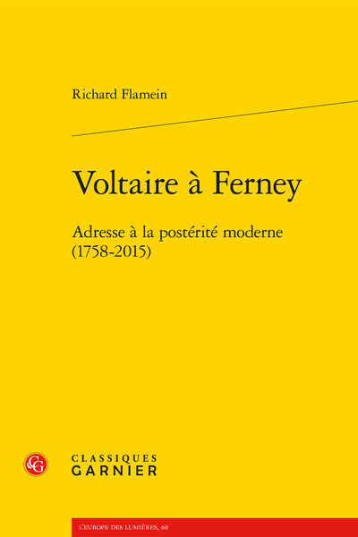 Image de Voltaire à Ferney