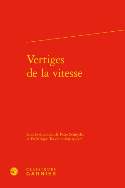 Image de Vertiges de la vitesse