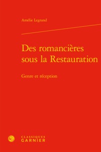 Image de Des romancières sous la Restauration