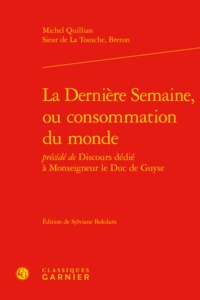 Picture of La Dernière Semaine, ou consommation du monde
