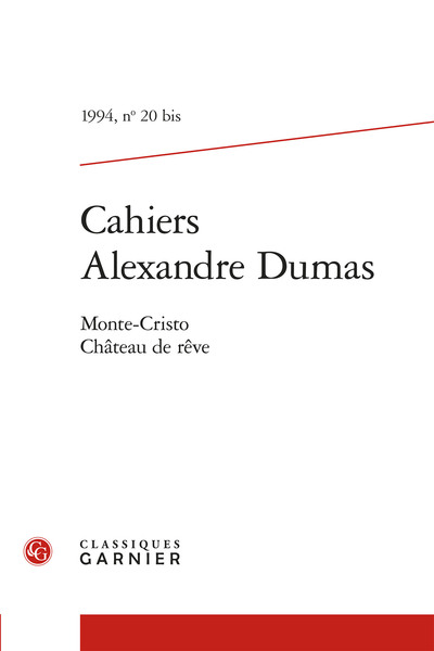 Picture of Cahiers Alexandre Dumas