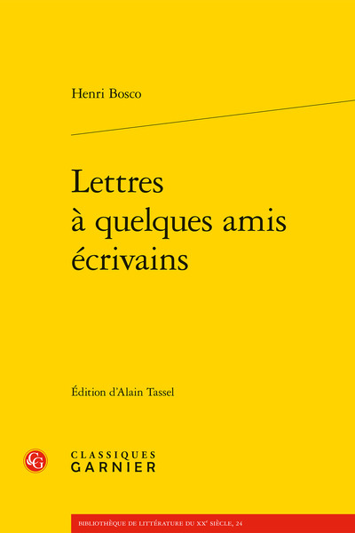 Image de Lettres à quelques amis écrivains