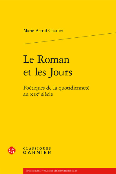Image de Le Roman et les Jours