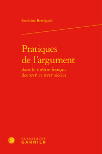 Picture of Pratiques de l'argument