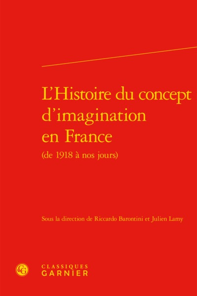 Image de L'Histoire du concept d'imagination en France