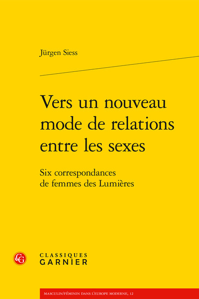 Image de Vers un nouveau mode de relations entre les sexes