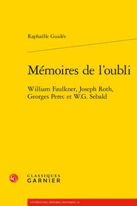 Image de Mémoires de l'oubli