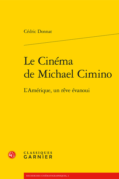 Image de Le Cinéma de Michael Cimino