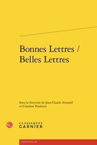 Picture of Bonnes Lettres / Belles Lettres