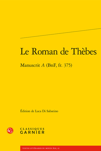 Picture of Le Roman de Thèbes