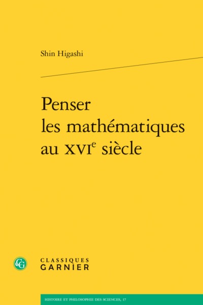Picture of Penser les mathématiques au XVIe siècle