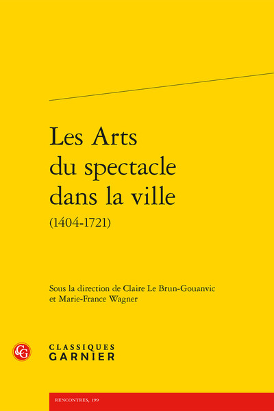 Picture of Les Arts du spectacle dans la ville