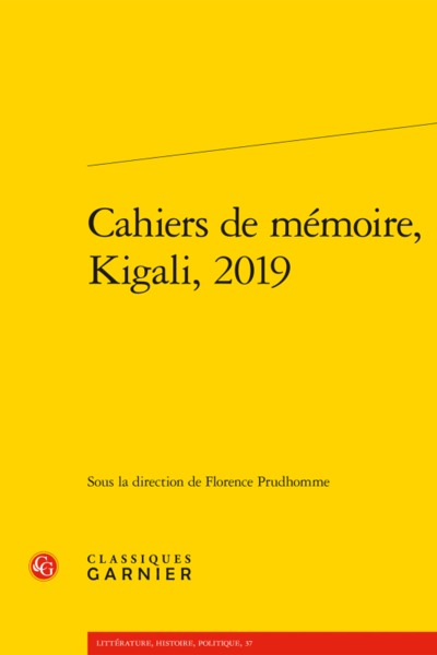 Image de Cahiers de mémoire, Kigali, 2019