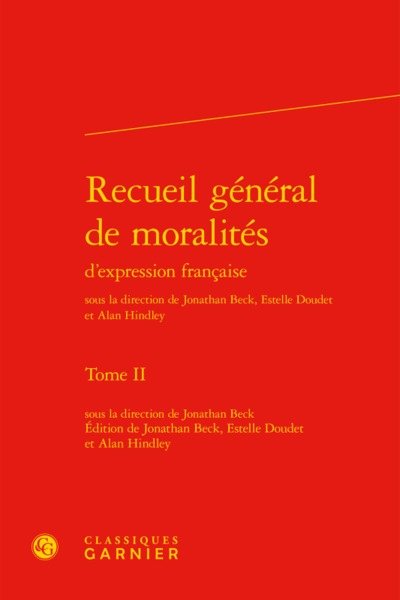 Image de Recueil général de moralités