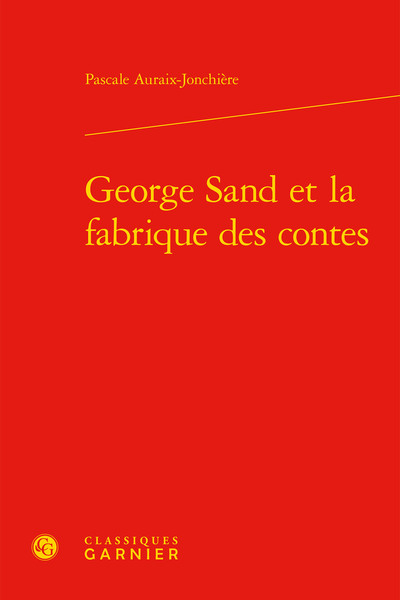 Image de George Sand et la fabrique des contes