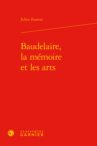 Image de Baudelaire, la mémoire et les arts