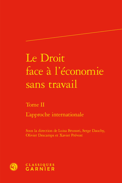 Image de Le Droit face à l'économie sans travail