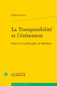 Picture of La Transpassibilité et l'événement