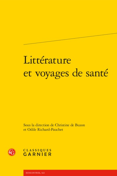 Image de Littérature et voyages de santé