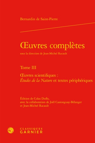 Picture of oeuvres complètes