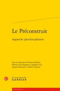 Image de Le Préconstruit